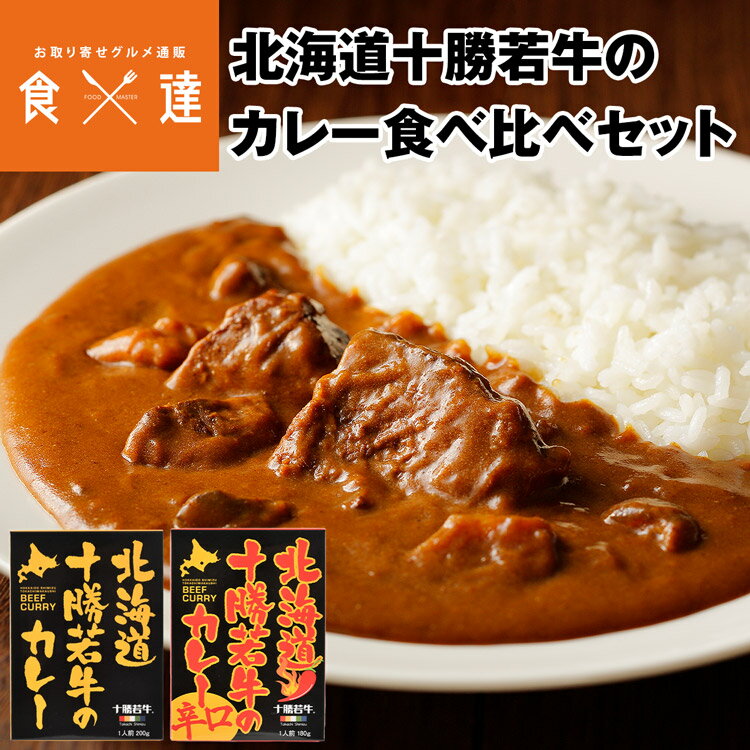 北海道産 十勝 産地直送 北海道十勝若牛のカレー食べ比べセット JA十勝清水町 10個セット 200g×5個 180g×5個 カレー 常温便 送料無料 お取り寄せグルメ 食品 ギフト 産直