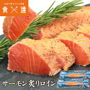 炙り サーモン トラウト ロイン 250g×2 合計500g 生食可 刺身 冷凍 サーモン 柵 個包装 真空パック