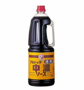 ブルドック 徳用 中濃ソース ハンディパック1.8L×6本×1箱 JAS標準 業務用☆ 1