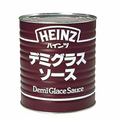 温めてかけソースに、煮込み料理にと肉料理全般に対応。 ソースディアブル、ボルドレ−ズ、シャスールなどの 応用ソースのベースとしても利用できます。 商品説明 名称 デミグラスソース 原材料名 小麦粉、ラード、トマトペースト、羊肉、赤ワイン、ビーフ風味エキス、砂糖、乾燥たまねぎ、ビーフエキス、食塩、香辛料、たまねぎエキス、ポークエキス、たんぱく加水分解物調整品／着色料(カラメル)、増粘剤(加工デンプン)、調味料(アミノ酸等)、（一部に小麦・牛肉・大豆・豚肉を含む） 内容量 840g(1缶あたり) 賞味期限 各商品の缶ぶたに記載(現在の在庫品の賞味につきましてはお問合せください) 保存方法 直射日光を避け、常温で保存すること 使用上の注意 お使い残しの場合は、他の容器に移しかえて冷蔵庫に入れ、お早めにお使いください 原産国名 ニュージーランド 輸入者 ハインツ日本株式会社　東京都台東区 栄養成分表示 100gあたり エネルギー110kcal たんぱく質　2.5g 脂質　6.9g 炭水化物　10.2g 食塩相当量　1.0g温めてかけソースに、煮込み料理にと肉料理全般に対応。 ソースディアブル、ボルドレ−ズ、シャスールなどの 応用ソースのベースとしても利用できます。