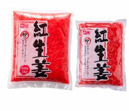 紅生姜 (千切り) 10kg(1kg×10袋×1箱) 業務用◇光商 紅しょうが 関東近県送料無料