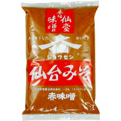 仙台みそ 1kg×2袋(計2kg) 赤みそ こしタイプ 仙台味噌醤油 業務用◆ジョウセン