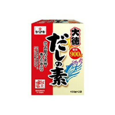 商品説明 品名 だし 原材料名 ぶどう糖、食塩、調味料(アミノ酸等)、風味原料(かつおぶし粉末、そうだかつおぶし粉末、かつおエキス、乾しいたけ粉末、こんぶ粉末)、たん白加水分解物 内容量 900g(1袋 ) 賞味期間 各商品パッケージ記載(現在の在庫品の賞味につきましてはお問合せください) 保存方法 開封前は直射日光を避け、常温で保存してください 製造者 ヤマキ株式会社　愛媛県伊予市 備考