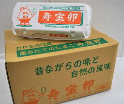 【寿　宝　卵】（栄養機能食品）60個 じゅほうらん ジュホウラン 産みたてのたまご 寿宝卵 栃木県産　全国的に売れてます