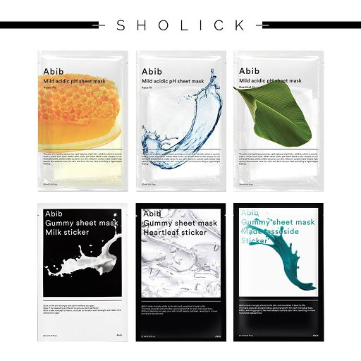 【 ABIB 】 アビブ マスク ★10枚★ 弱酸性 Low PH/ガムGummy Milk/Heart Leaf/Honey/Aqua Sheet Mask 10枚 セット / フェイスパック / シートマスク / スキンケア / 韓国コスメ 【 ABIB 】 アビブ マスク ★10枚★ 弱酸性 Low PH/ガムGummy Milk/Heart Leaf/Honey/Aqua Sheet Mask 10枚 セット / フェイスパック / シートマスク / スキンケア / 韓国コスメ