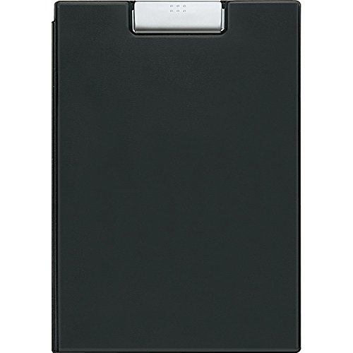 クラシック・ブラック ヨハ-50ND・・Color:ブラック・色:黒・サイズ:A4・製品型番:ヨハ-50ND・寸法:237×10×335mm・筆記時には、カバーを360度折り返して使用できる説明 ●A4サイズのクリップホルダーです。●オレフィンフィルム貼りの表紙は持ち運び、筆記に便利で、屋外での使用にも適しています。●ワンタッチで書類を確実にキープする独自の金属製クリップを採用しました。●軸径11ミリの太軸ペンまで対応するペンホルダー付きです。●また、表紙内側にはメモ入れなどに便利な透明ポケットが付いています。●ポケットには名刺を収容できる切り込み入りです。●筆記時には、カバーを360度折り返して使用できます。