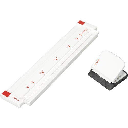 Rakuten - カール事務器(CARL) ルーズリーフパンチ ゲージパンチ A4/B5対応 5枚 ホワイト 日本メーカー GP-2630-W