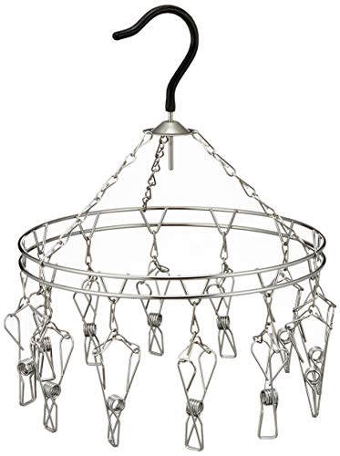 大木製作所 洗濯ハンガー 12ピンチ ピンチハンガー からみにくい ステンレスハンガー 丸 00385-2