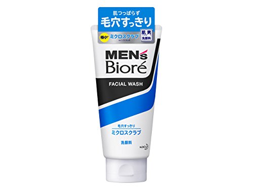 【花王】メンズビオレ ミクロスクラブ洗顔 130g ×5個セット