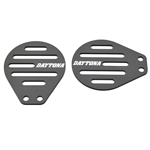 Rakuten - デイトナ(Daytona) バイク用 スロットルボディカバー GB350/S(21)専用 スチール製 左右セット 93870 ツヤ消し黒