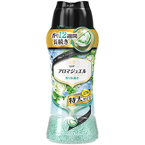 レノア ハピネス アロマジュエル 香り付け専用ビーズ ヘビロテ服も新鮮な香り長続き パステルフローラル&ブロッサム 本体 特大 1.7倍(805 レノア ハピネス アロマジュエル 香り付け専用ビーズ ヘビロテ服も新鮮な香り長続き パステルフローラル&ブロッサム 本体 特大 1.7倍(805