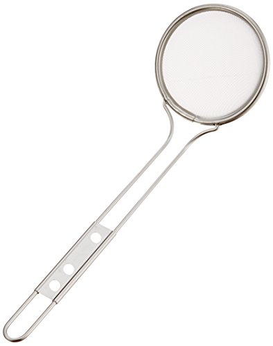 新越金網 新越ワークス スリースノー mini 丸カス揚 9cm細目 40メッシュ 開き目0.4 10166