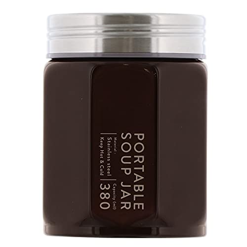 ベストコ ランチジャー 保温 380 メイクブラウン ND-8238 オクトゴーンヌ