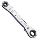 トップ工業 (TOP) 4サイズ板ラチェットレンチ 13x14mm 15x17mm 20°送り 12角 ステンレス製 PRW-5 燕三条 日本製