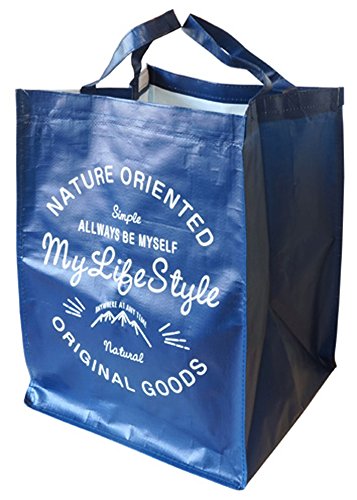 リビング 収納ボックス 洗濯かご おもちゃ箱 幅30×奥行30×高さ39cm 35L 連結可能 ブルー