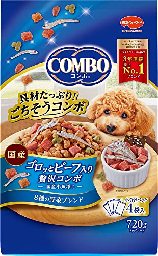 Rakuten - コンボ ドッグ【たっぷり具材】 【国産】 【小分包装】 ゴロッとビーフ入り720g ブルー