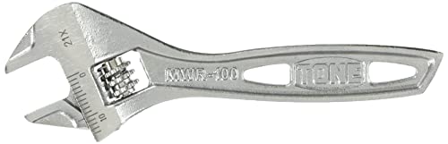樂天商城 - トネ(TONE) モンキレンチ(目盛付) MWR-100 全長100mm