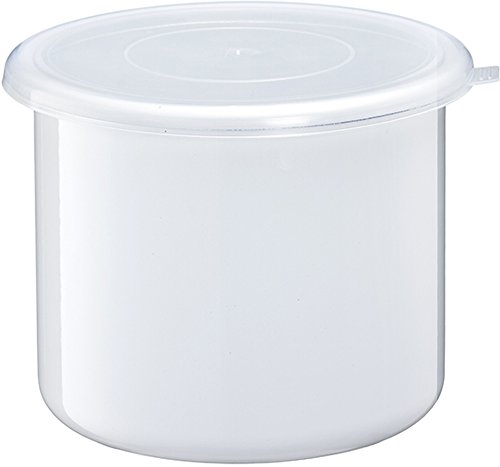 Spice Containers - 高木金属 そのまま火にかけられる 保存容器 耐熱容器 コンテナ キャニスター 梅干し容器 ホーロー 12cm 1.1L 食洗器対応 FS-12W