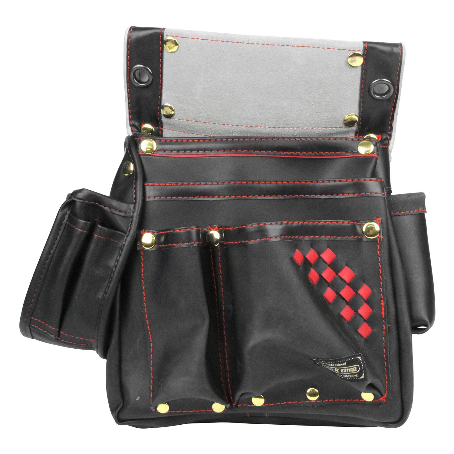 コヅチ 仮枠袋 墨壺差付 大工職人仕様 黒 SH-614