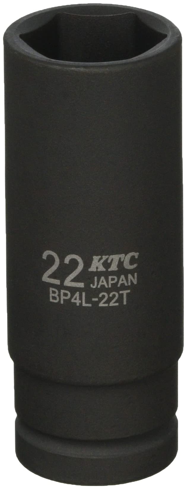 京都機械工具(KTC) 12.7mm (1/2インチ) インパクトレンチ ソケット (ディープ薄肉) 22mm BP4L22TP