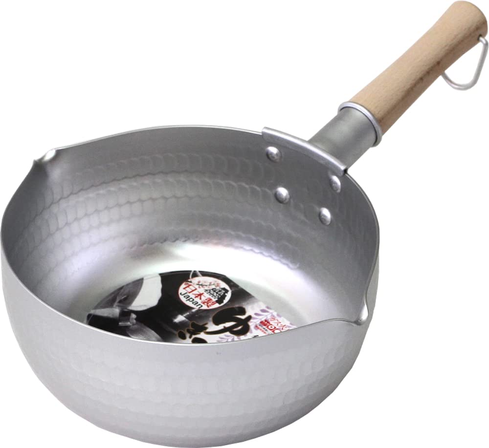 谷口金属 雪平鍋 ガス火専用 20cm 2.4L 日本製 軽量 煮物 味噌汁 和の職人