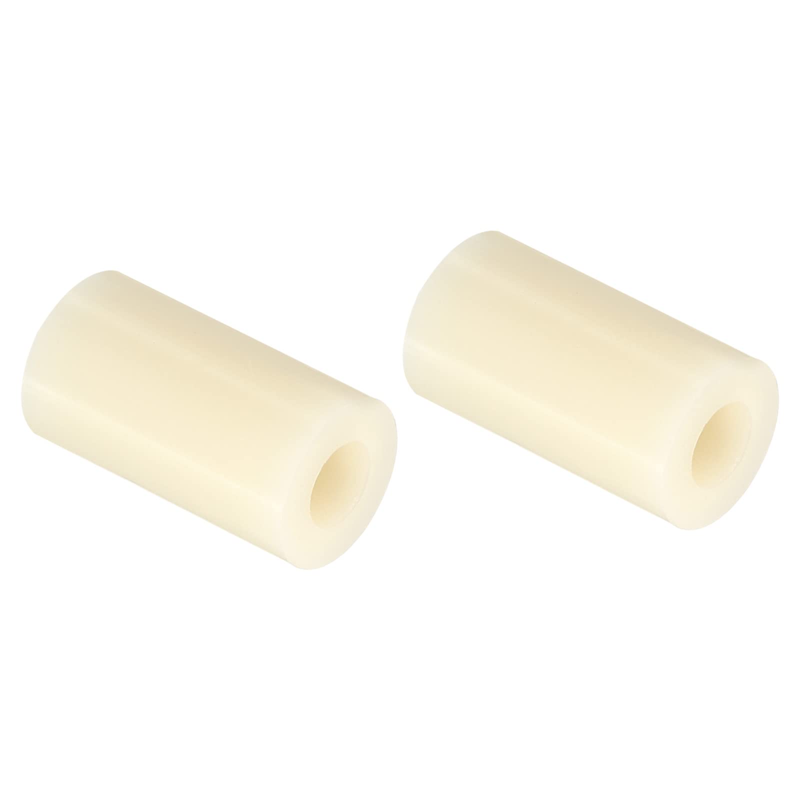 PATIKIL 丸型スペーサーワッシャー 12個 ナイロン 5.3 mm内径 x 11mm外径 x 20mm長さ M5ねじブロック用..