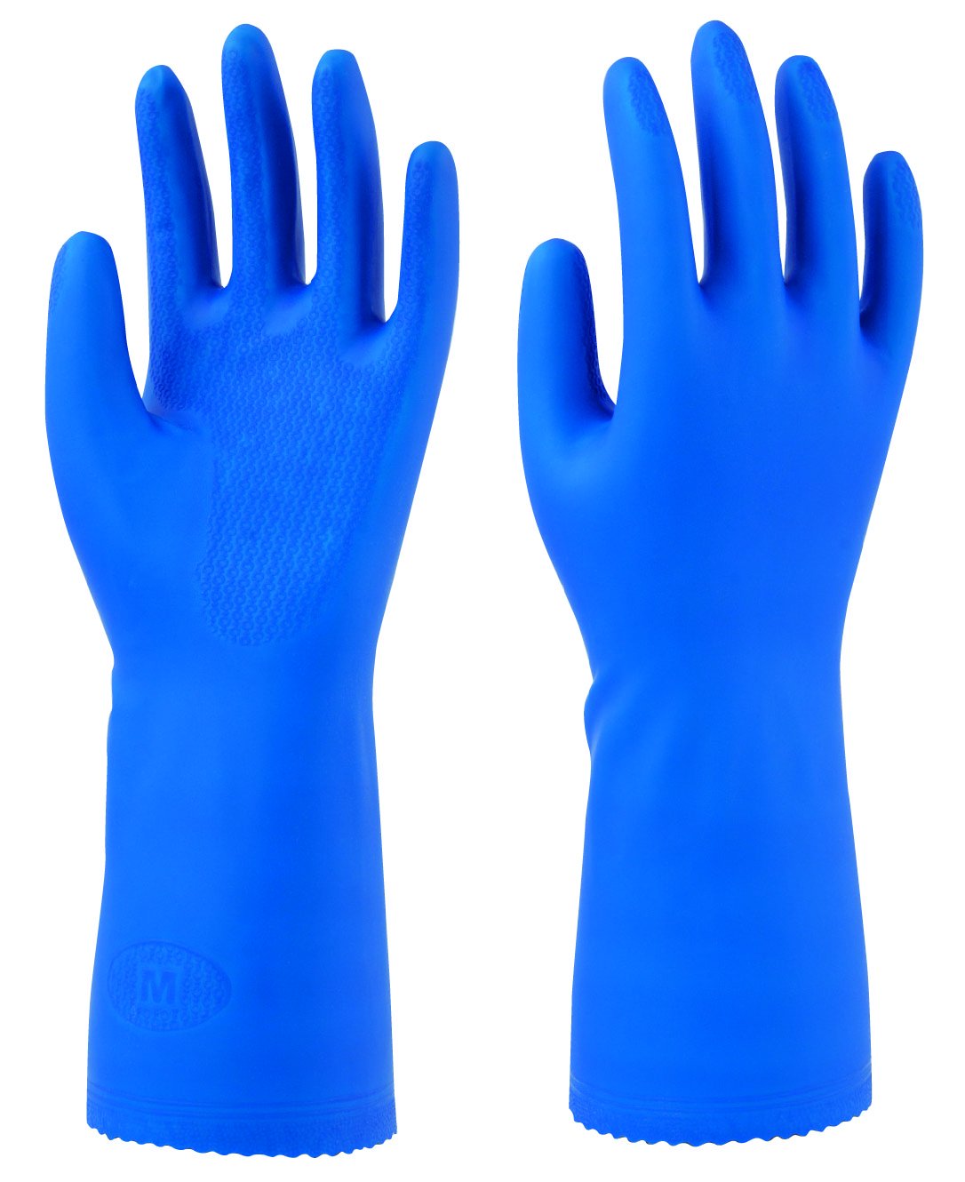 東和コーポレーション フルコート手袋 ビニスターマリン中あつ手 777 S ブルー