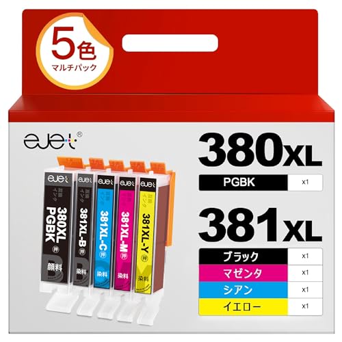  ejet  BCI-381 TS6330 �C���N �L���m�� �p �C���N 380 381 ���� �ƕ��p�\ canon�p �C���N 381 5�F�Z