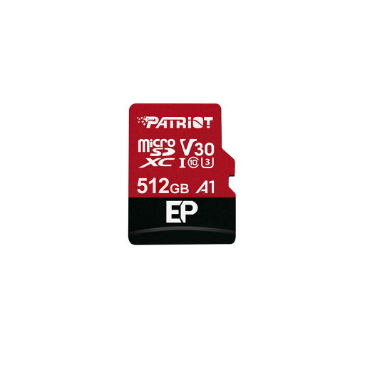 Patriot Memory MicroSDメモリカード A1 V30 512GB Andriod スマートフォンとタブレット最適化 Full Patriot Memory MicroSDメモリカード A1 V30 512GB Andriod スマートフォンとタブレット最適化 Full
