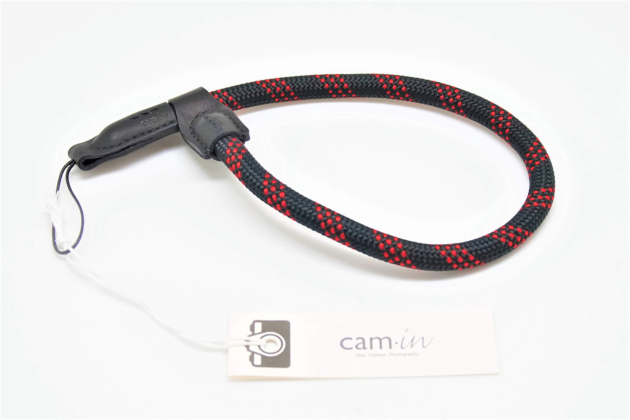 cam-in (カムイン) ハンドストラップ DWS-001・DWS-002シリーズ (紐型 ブラック × ...