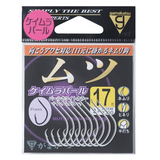 がまかつ(Gamakatsu) ムツ ケイムラパール 16号 68477