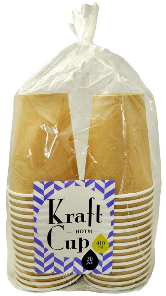 紙コップ 厚紙タイプ 410 30個入 KR-103