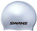 SWANS(スワンズ) スイムキャップ スイムキャップ シリコーンキャップ SA7 シルバー(SIL)(4)