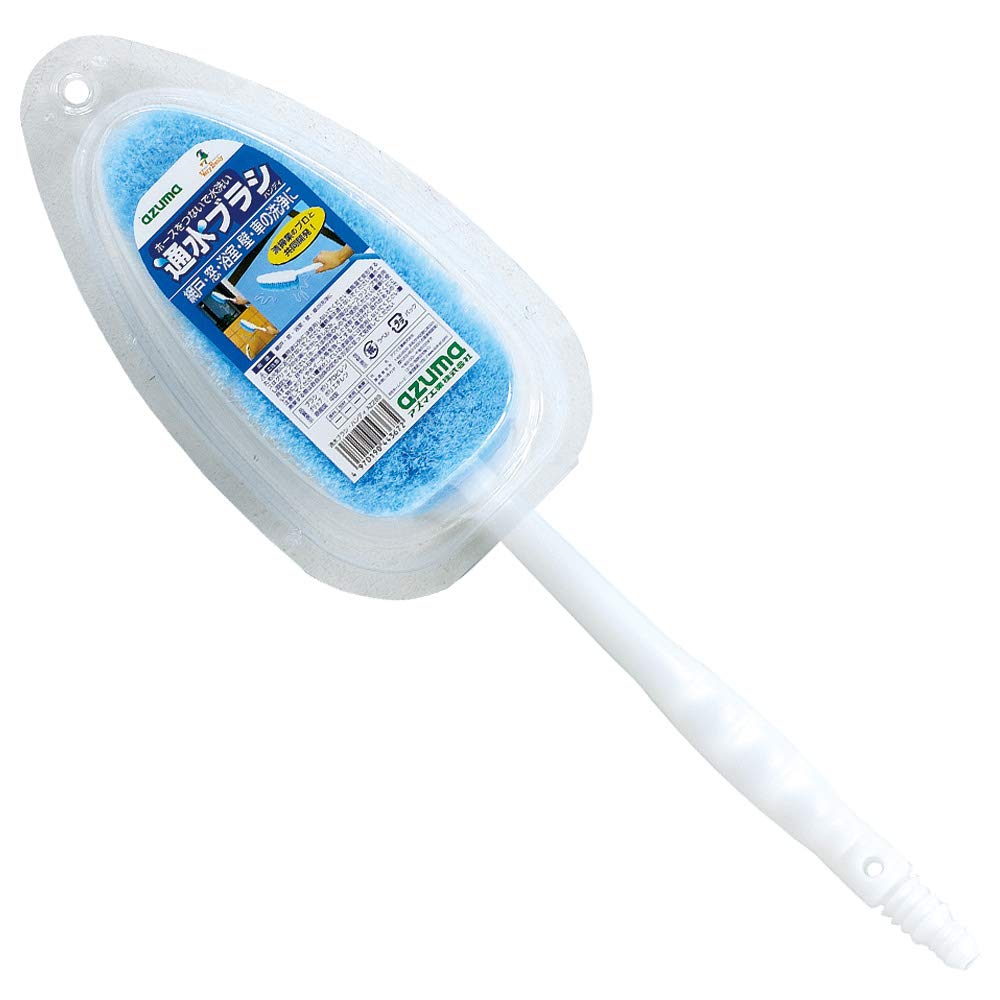 Rakuten - アズマ ブラシ 通水ブラシ・ハンディ 全長:約41cm 穂先が割れた柔らかいブラシなので網戸の細かな目のお掃除に最適。 AZ289