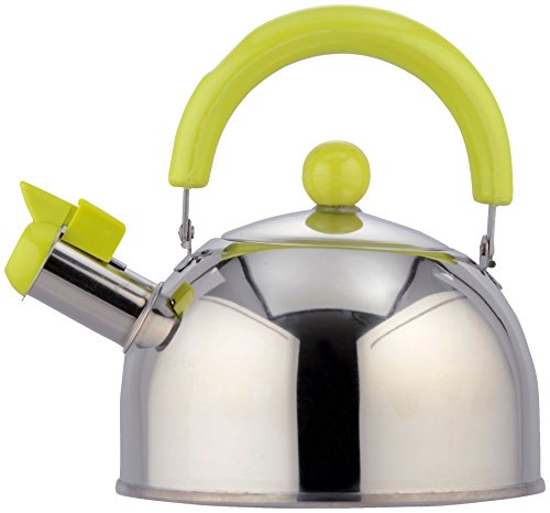 和平フレイズ(Wahei freiz) ケトル お湯 キャンディール 1.5L グリーン 笛吹タイプ IH対応 CR-5284