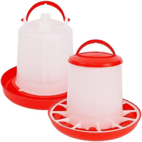 2個セット 鶏 自動給水器 自動給餌器 鳥 給水器 餌入れ 餌やり ひよこ 餌台 エサ台 平飼い 放し飼い あひる カモ ひよこ ニワトリ うず