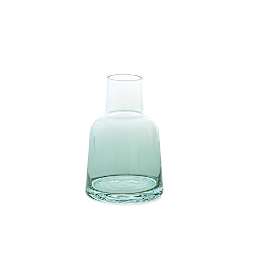 POSH LIVING(ポッシュリビング) ガラスボトル ブルー 約φ9 H13.5/口径サイズ：約φ3.8 22573