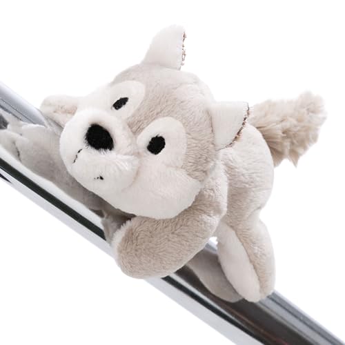 Rakuten - 【NICI】マグネットニキ FF2024 ウルフ ウィニー 12cm マグネット ぬいぐるみ グレー
