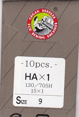 Sewing-Machines Needles - オルガンミシン針 No9　家庭用(HA) 1袋（10本入）