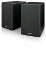 デノン Denon SC-N10 ブックシェルフスピーカー 2ウェイシステム ブラック SC-N10-BKEM(2)