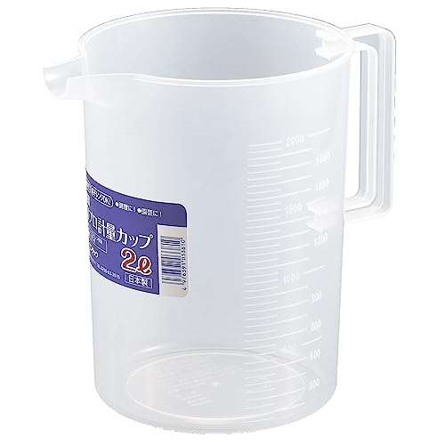 エンテック(Entec) ポリプロ計量カップ 2L ナチュラル 723A