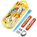 スケーター(Skater) お弁当 トリオセット 箸 スプーン フォーク トミカ 24 子供用 抗菌加工 開けやすいスライド式 日本製 TACC(3)