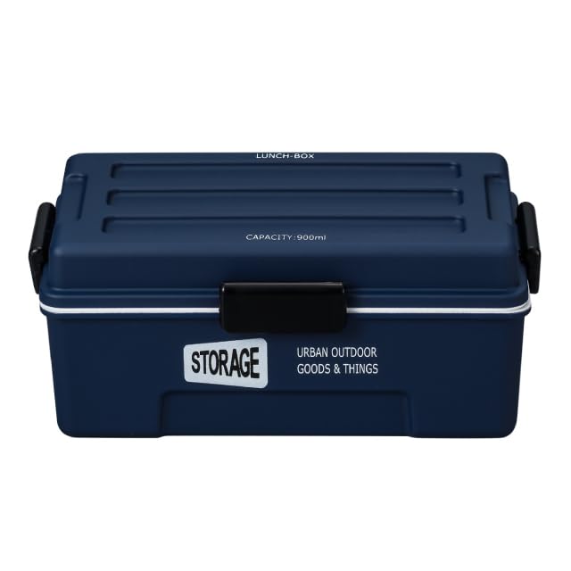 Rakuten - 正和 STORAGE コンテナランチ ネイビー サイズ：約W12.2 D20 H8.3 27504