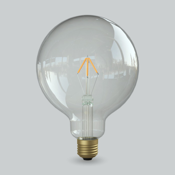 Ball - LDF001D ビートソニック LED電球 ボール電球タイプ 35W形相当 暖系電球色 調光器対応 口金E26 Siphon ボール125