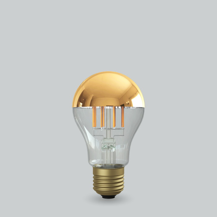 12 mm Cfl - LDF39D ビートソニック LED電球 Tミラー電球タイプ 40W形相当 暖系電球色 調光器対応 口金E26 Siphon ザ・バルブ Tミラー ゴールド