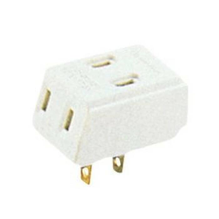 Rakuten - DH8143W 東芝 3角タップ 3コ用 ホワイト DH8143(W)
