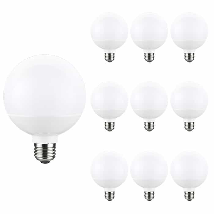 LDG11NG100W2 東芝 LED電球 ボール電球タイプ 100W形相当 昼白色 5000K 口金E26 10個セット LDG11N-G/100W/2