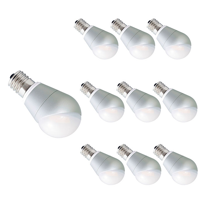 LDA6DE17BH パナソニック LED電球 小形電球タイプ 斜め取り付け専用タイプ 40W形相当 昼光色 口金E17 10個セット LDA6D-E17/BH