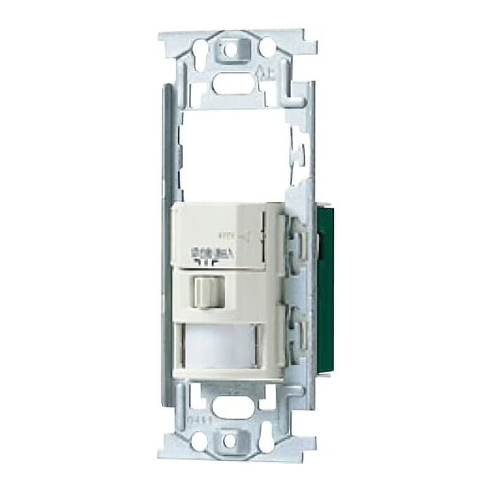 WN5692K パナソニック フルカラー 壁取付 熱線センサ付自動スイッチ 2線式 3路配線対応形 検知後連続動作時間約10秒〜30分可変形 明るさセンサ・手動スイッチ付 スイッチスペース付