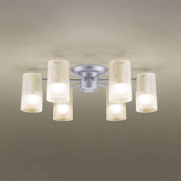 108 Sq. Ft - LGB57653Z パナソニック シャンデリア 〜6畳用 白熱灯器具40W×6灯相当 電球色 引掛シーリングタイプ